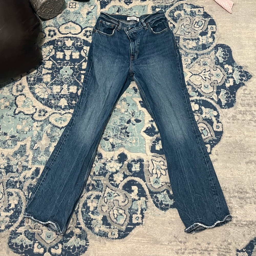 Abercrombie Vintage flare ultra high rise jeans